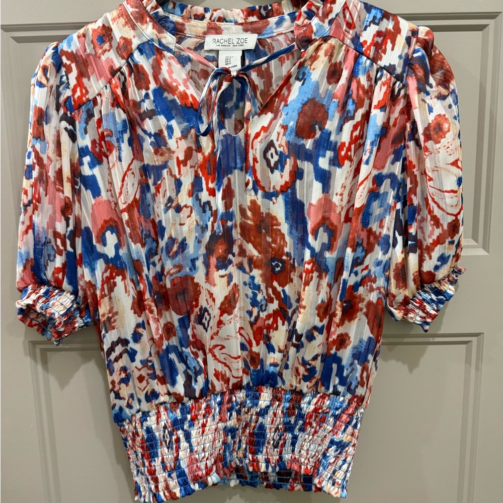 Rachel Zoe Women's Multicolor Printed Top